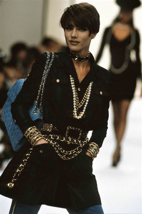 lagerfeld chanel fall 1991